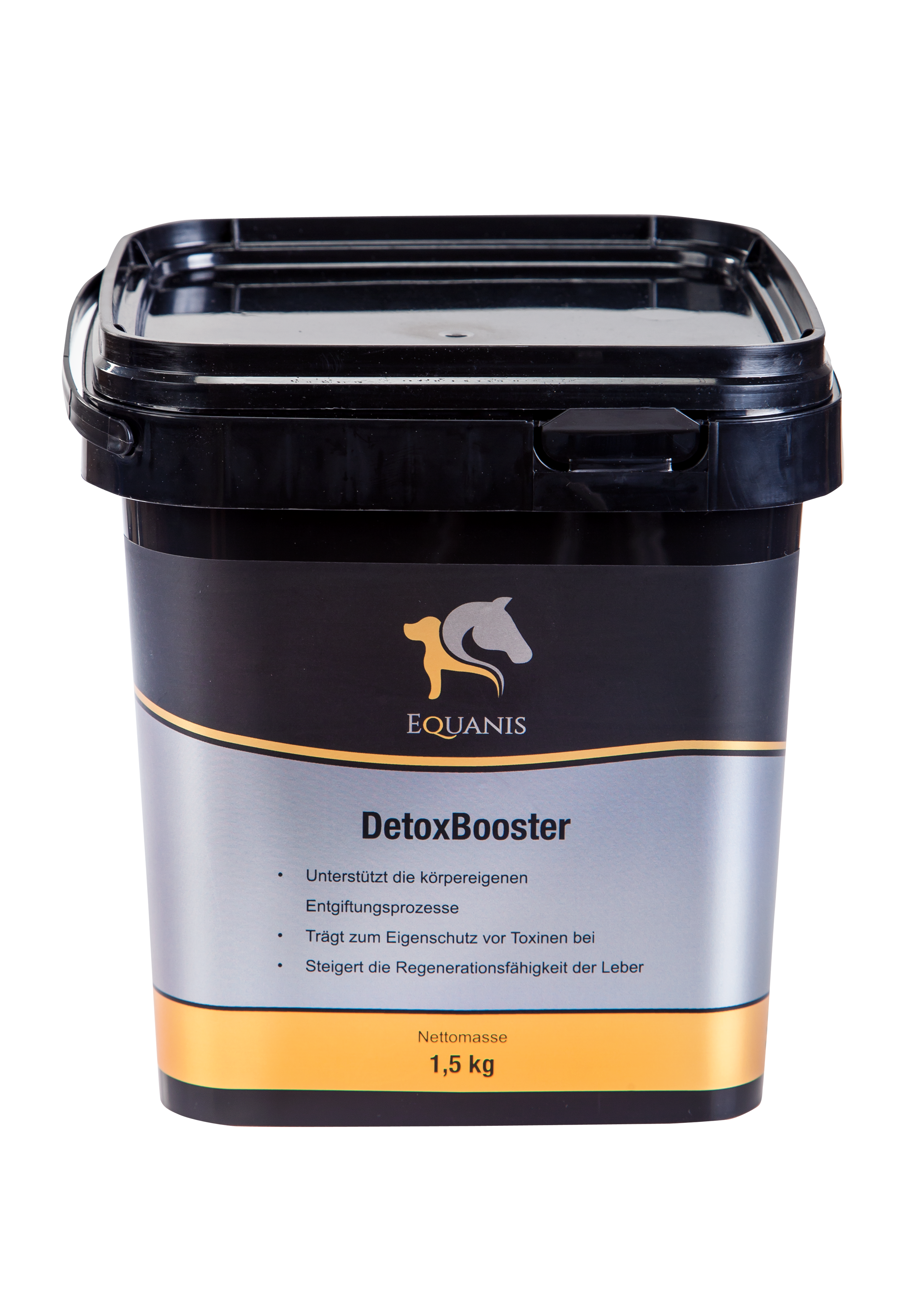 Set Equanis | Detox Booster | 2x 1,5 kg Pellets | Ergänzung - natürliche Entgiftungskur + Tuch