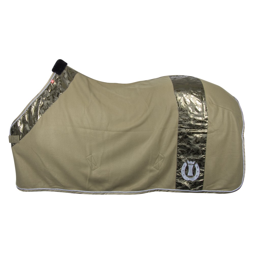 Imperial Riding | Abschwitzdecke IRHAmbient Hide & Ride Olive Green 125 cm