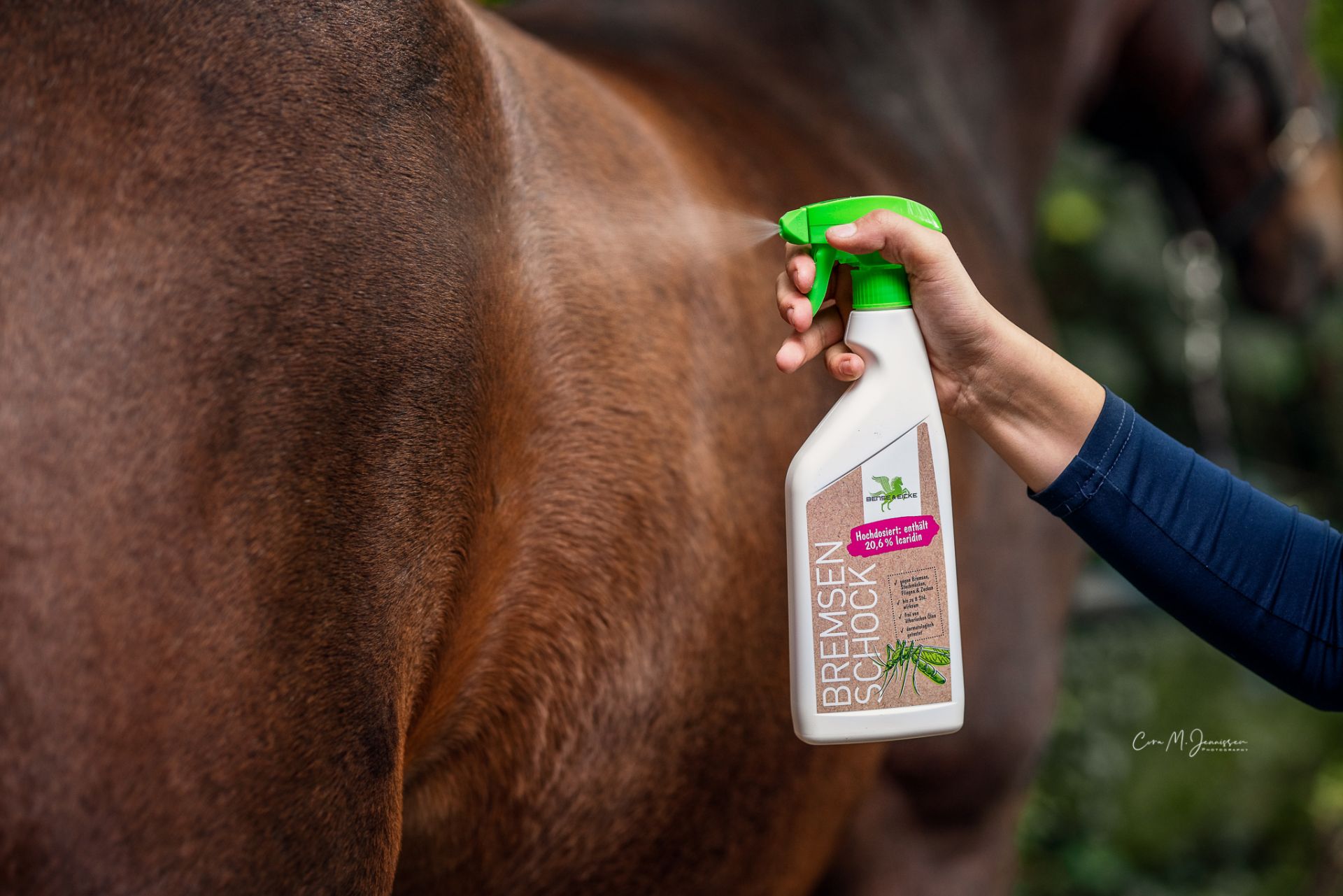 Bense & Eicke | BremsenSchock - Nahezu geruchloser Insektenschutz mit 20,6% Icaridin - 500 ml