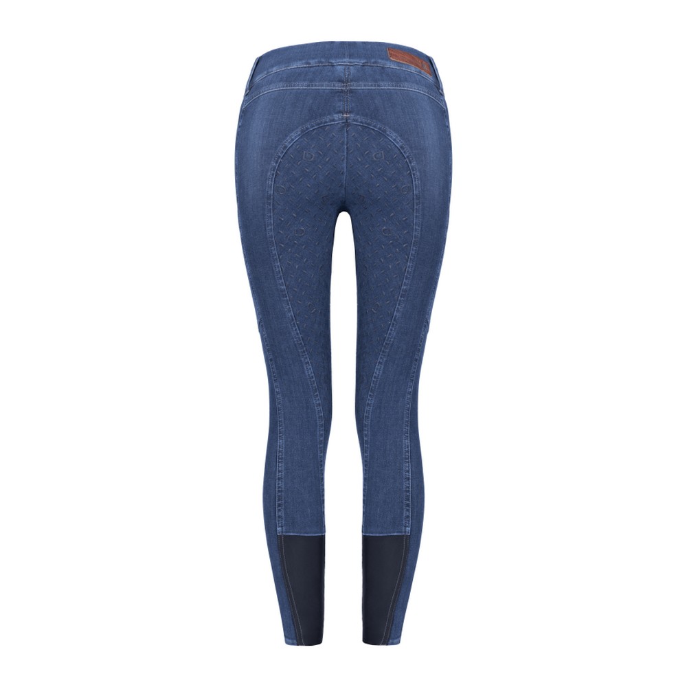 Cavallo | Reitleggings Carly Grip RL Blue Washed 38