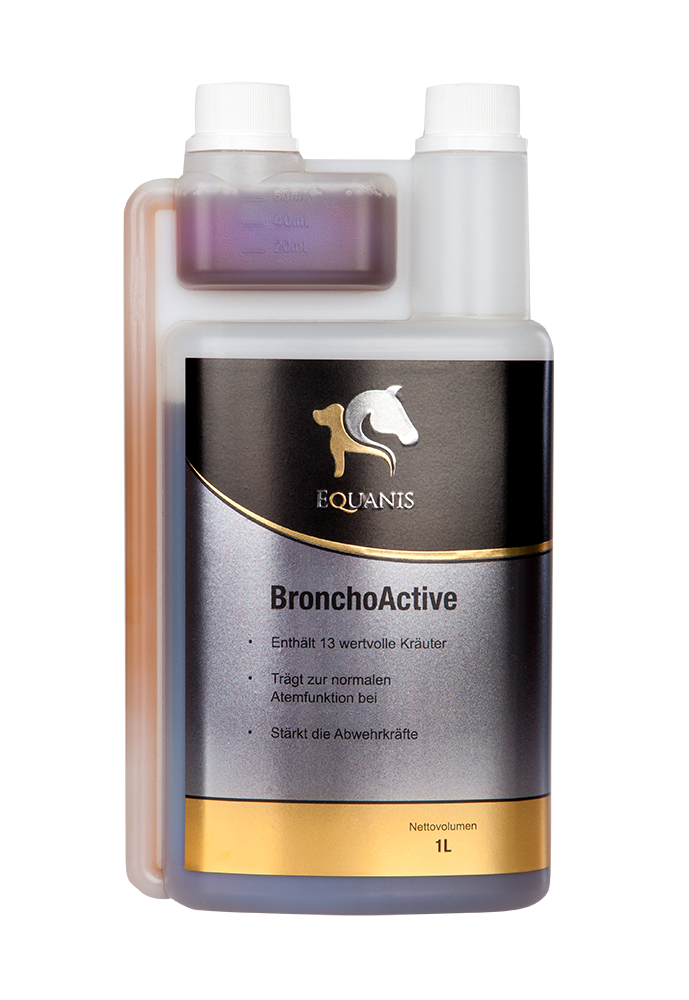 Set Equanis | Broncho Active | 2 x 1 Liter flüssig | Stärkt Immunsystem & lindert Husten + Mikrofasertuch