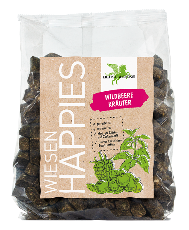 Bense & Eicke | Wiesen Happies | Wildbeere-Kräuter | Natürliche und gesunde Leckerlies - 1000g