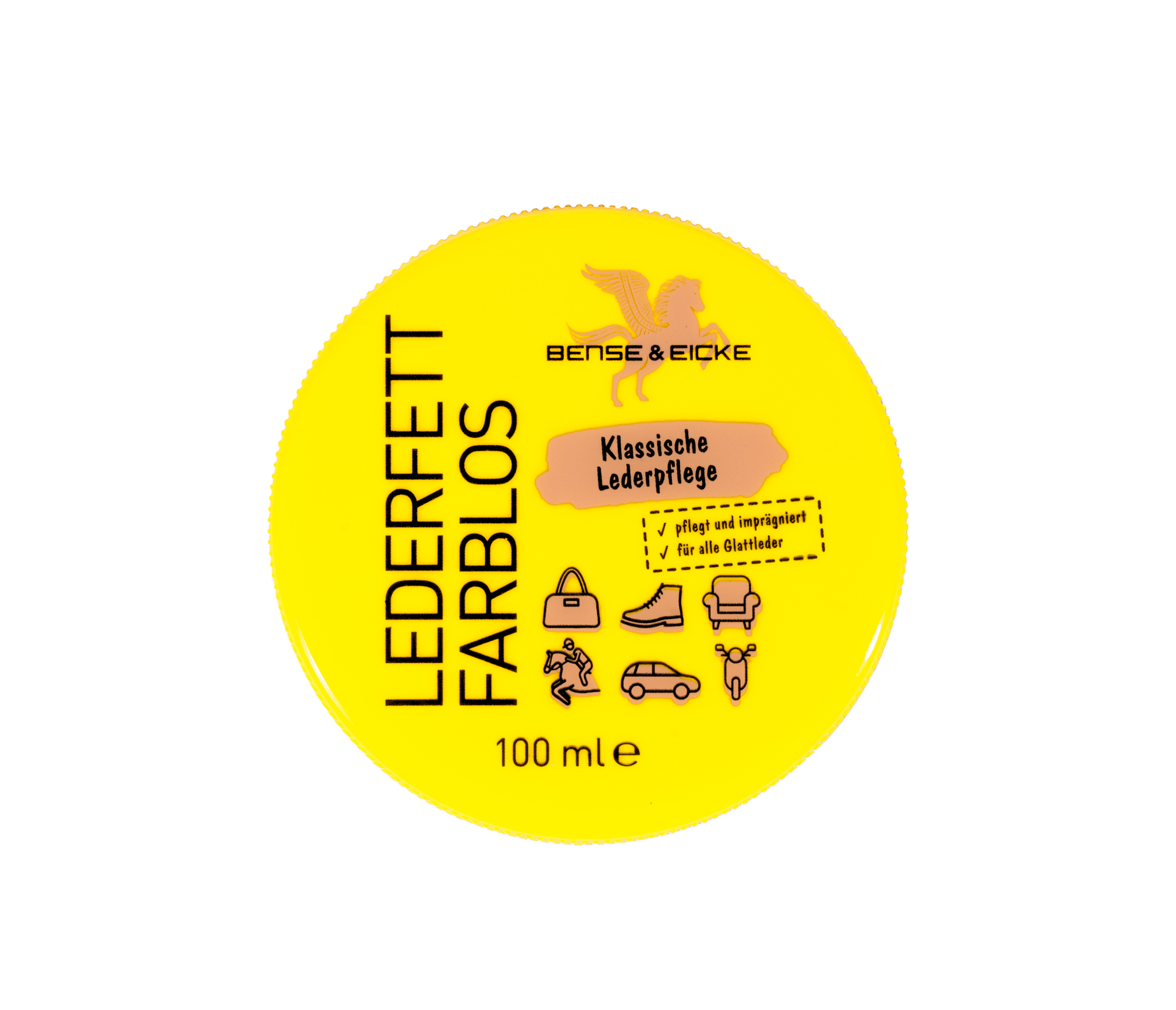 Bense & Eicke | Lederfett farblos - Der Klassiker - 100 ml