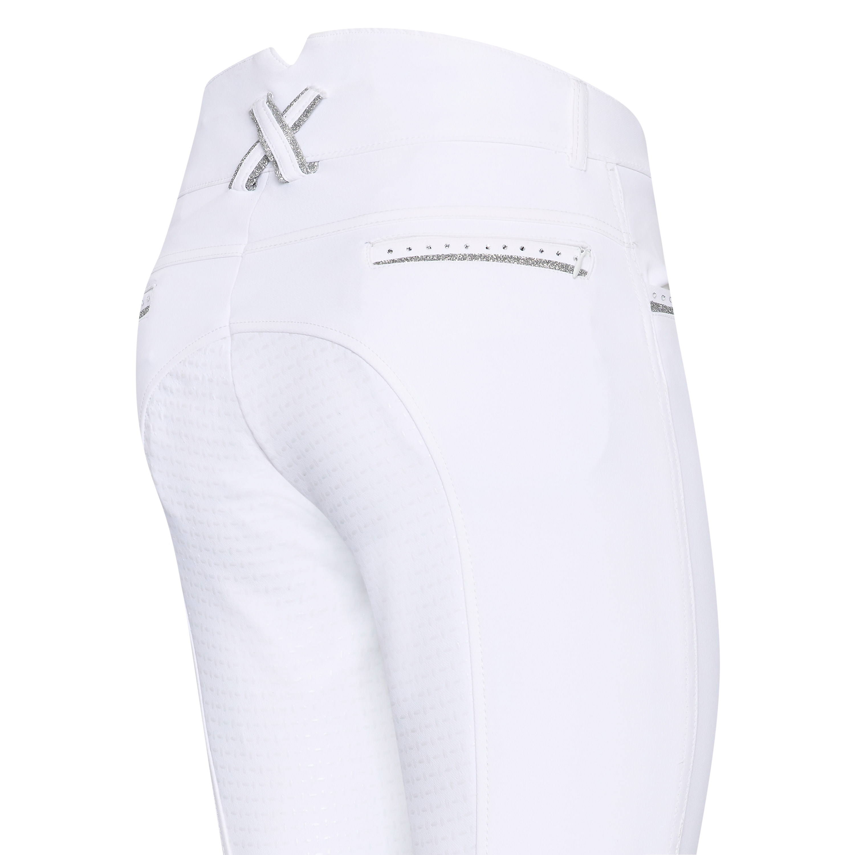 Imperial Riding | Reithose Capone High Waist Full Grip - White | 34