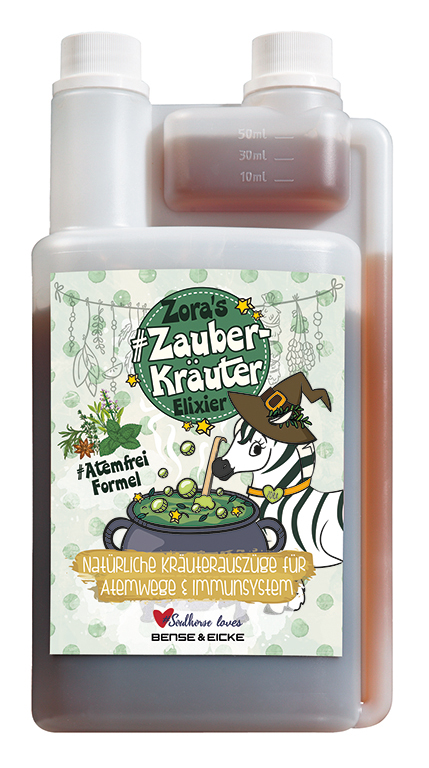 Bense & Eicke | Soulhorse Zoras Zauberkräuter - Atemfrei-Formel - 1000 ml